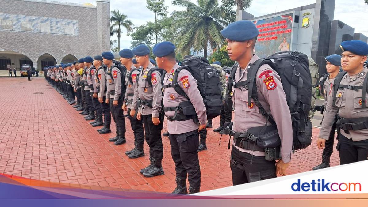 Polda Banten Kirim 100 Personel Brimob ke Aceh, Bantu Penanganan Pascabencana