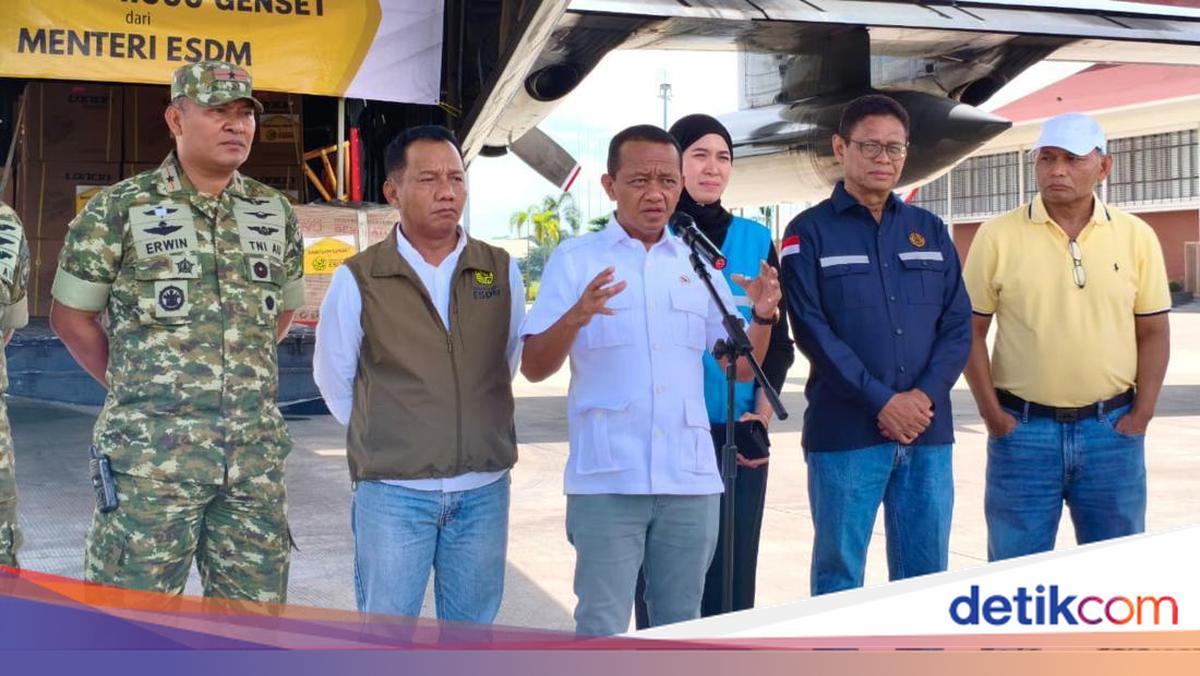 Bahlil Kirim 1.000 Genset ke 224 Desa di Aceh yang Belum Teraliri Listrik
