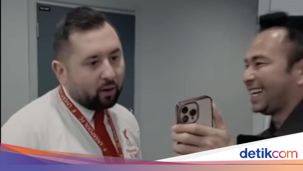 Raffi Ahmad dan keluarga liburan di Inggris, kunjungi Stadion Anfield. Momen lucu saat tour guide terkejut dengan followers Instagramnya yang hampir 80 juta!