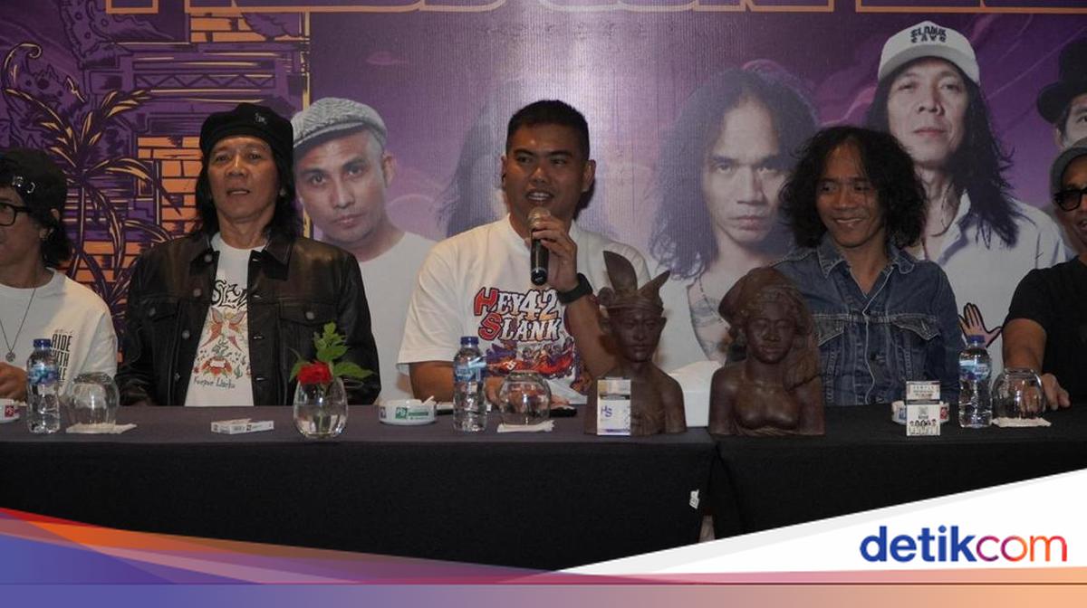Slanker Slank Gelar Konser di Bali, Keuntungan Tiket untuk Sumatera