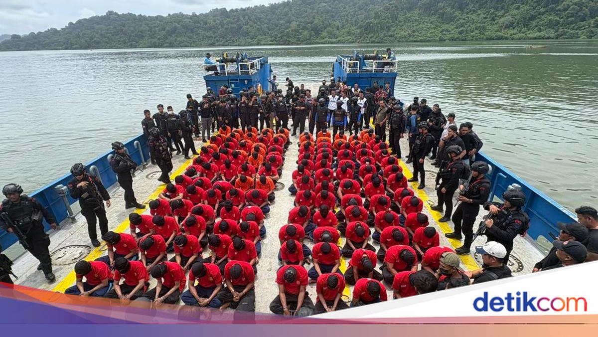 130 Napi High Risk Dipindahkan Lagi ke Lapas Nusakambangan