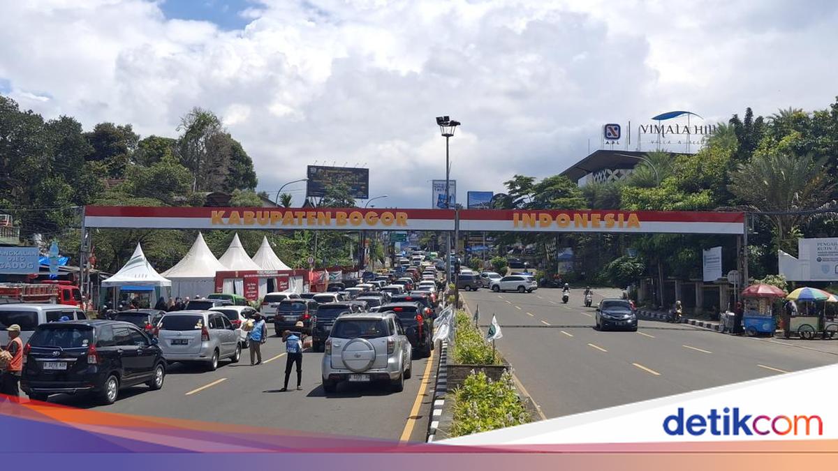 Sejumlah Titik Padat di Jalur Puncak Bogor, Lalin Masih Berlaku 2 Arah