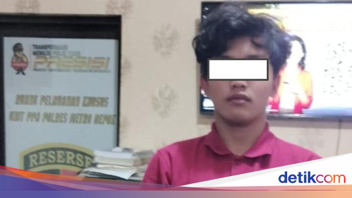 Penampakan Suami Tersangka Pukuli Istri di Depok, Tangan Diikat Cable Ties