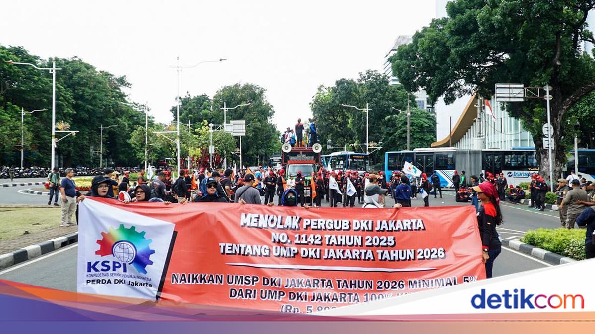 Alasan di Balik Massa Buruh Demo Tolak UMP Tak Banyak di Jakarta