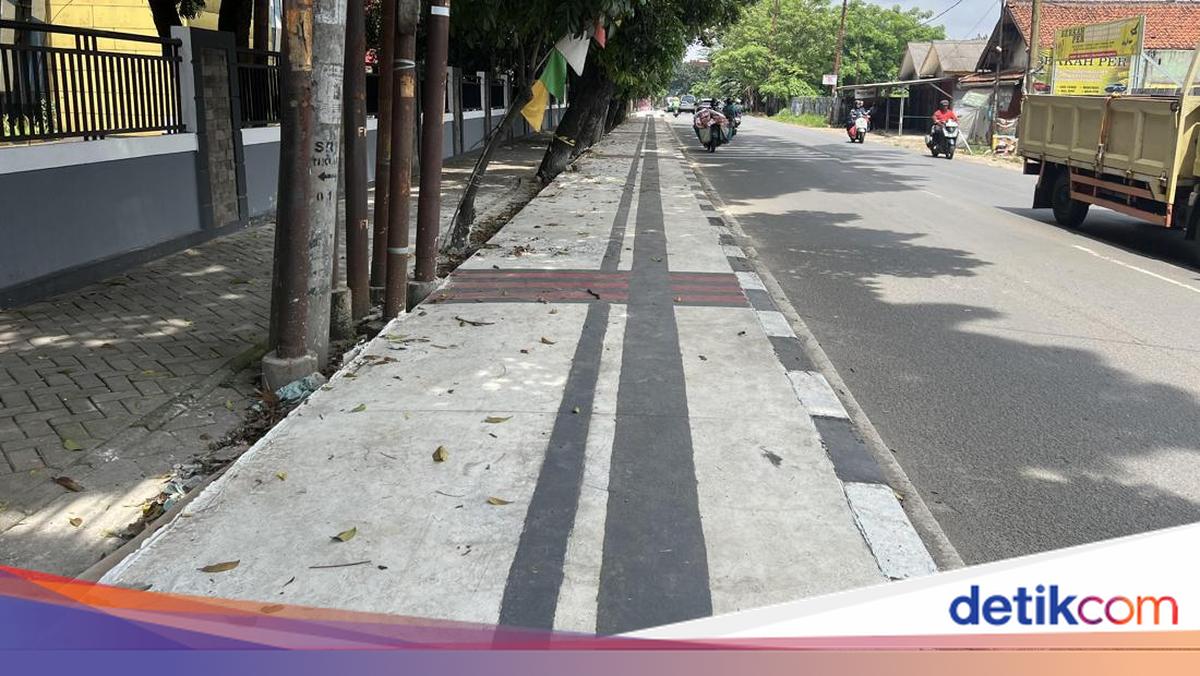 'Guiding Block' di Tangsel Cuma Dicat Kuning, Usai Viral Berubah Jadi Abu-abu