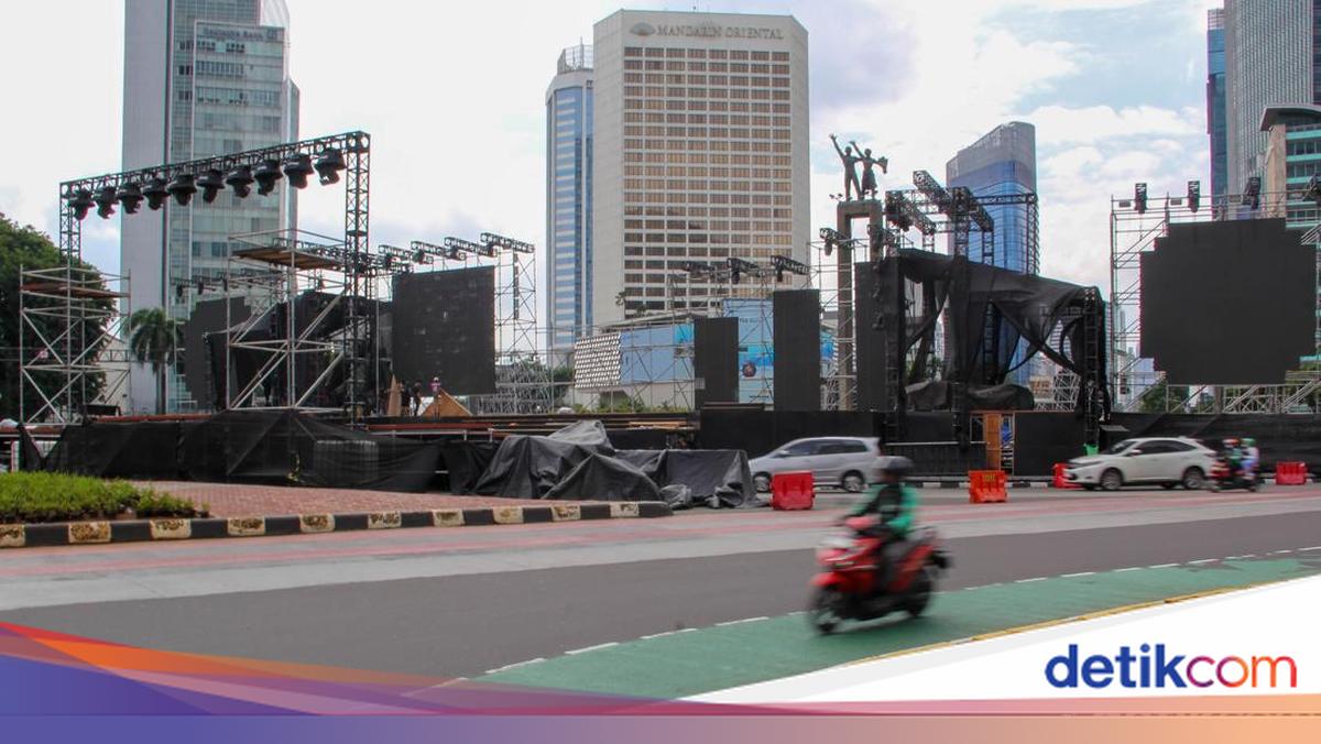 Daftar 33 Jalan Ditutup Sementara Saat Perayaan Malam Tahun Baru di Jakarta