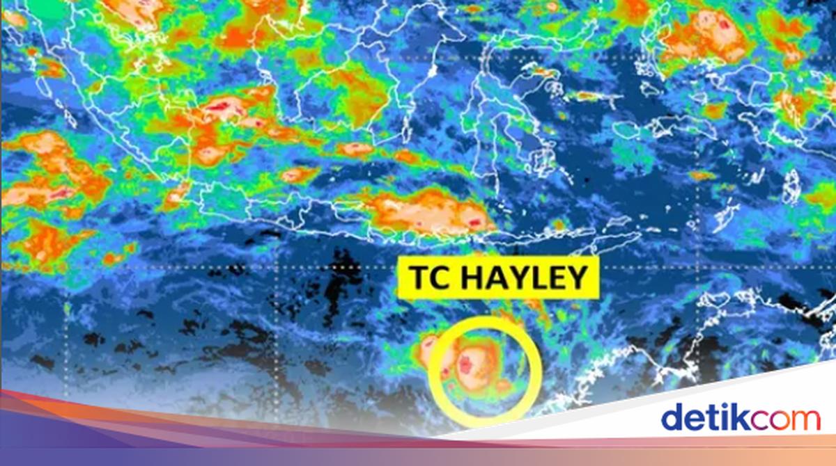 Ada Siklon Hayley di Samudra Hindia, Waspada Potensi Hujan Lebat di Bali-NTT