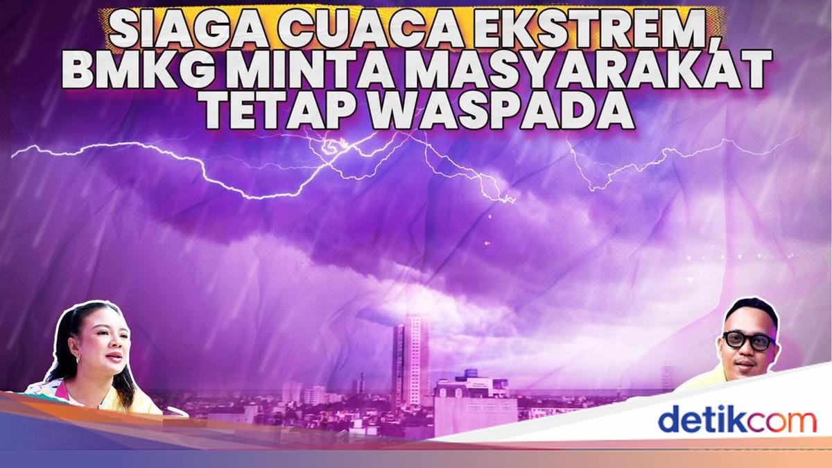 Cuaca Ekstrem, BMKG Peringatkan Masyarakat yang Ingin Berpergian Jelang Tahun Baru