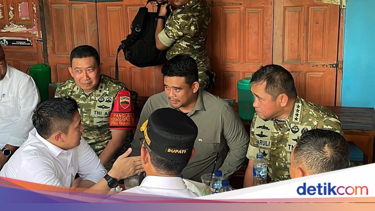 Momen Seskab Ngopi Bareng Gubsu Bobby-KSAD di Warung Pinggir Jalan Tapsel