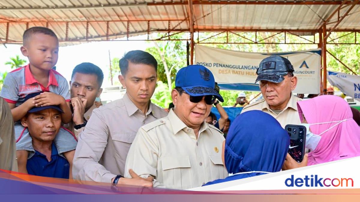 Prabowo Cek Posko Kesehatan Tapsel, Pastikan Korban Bencana Terlayani Optimal