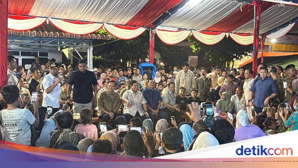 Alasan Prabowo Lewati Malam Tahun Baru Bersama Korban Bencana