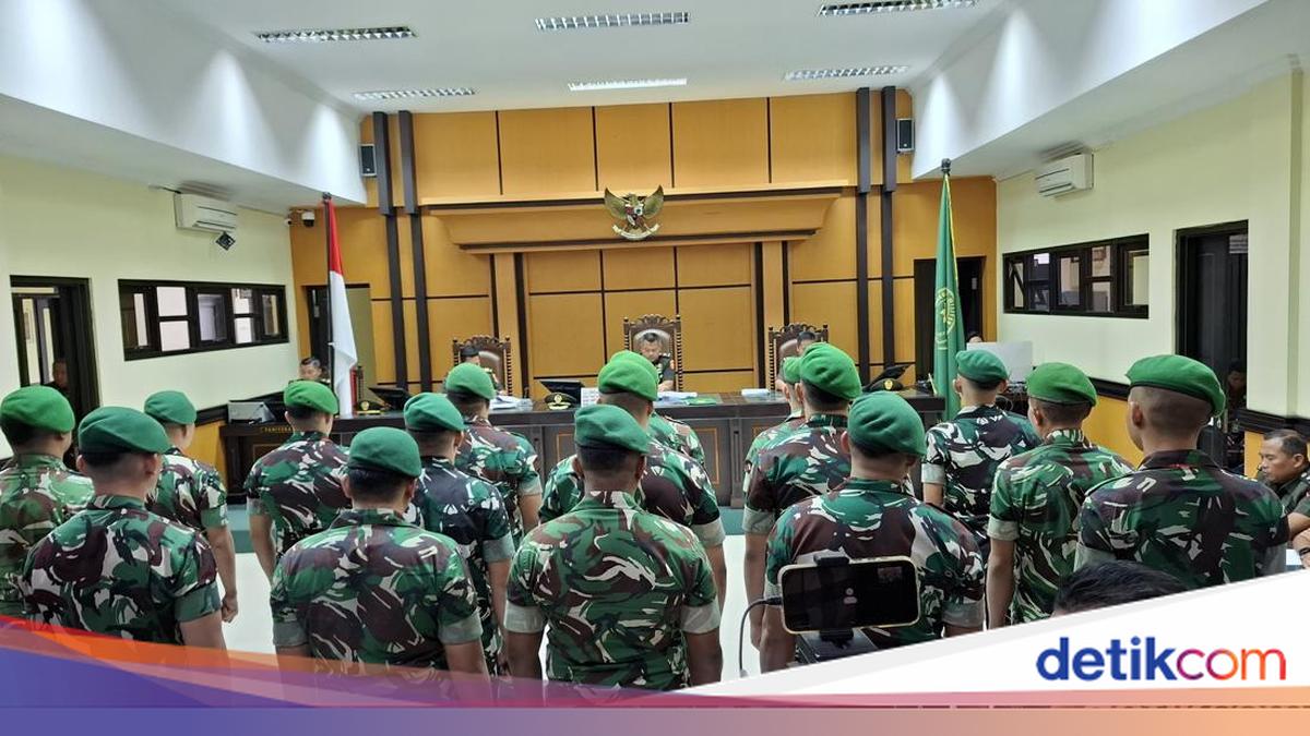 17 Prajurit Divonis 6-9 Tahun Bui dan Dipecat di Kasus Kematian Prada Lucky