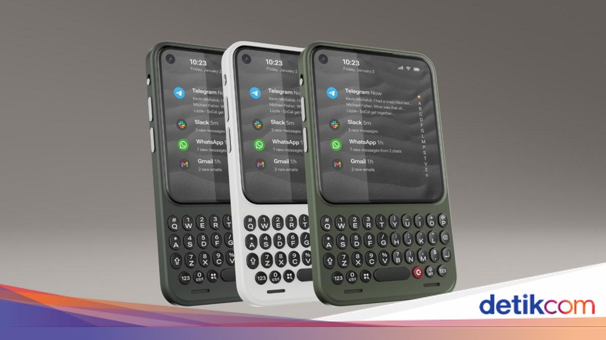 Clicks Communicator Dirilis, HP Android Rasa Blackberry