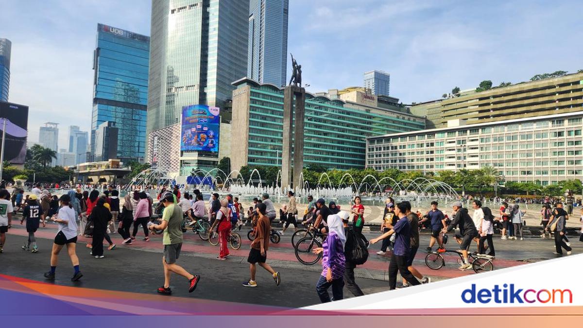 Warga Antusias CFD Awal 2026 di HI: Bakar Lemak Tahun Baru