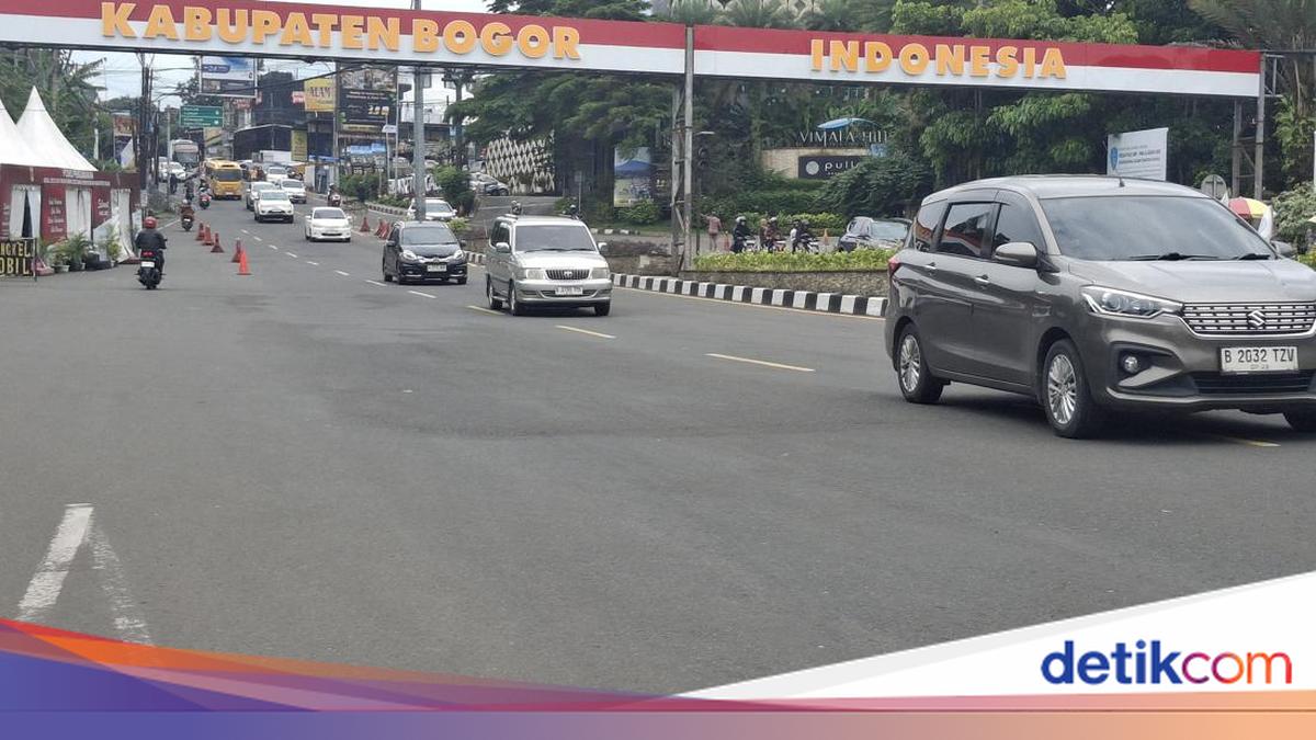 Arus Balik Wisata, Jalur Puncak Bogor Berlaku One Way Arah Jakarta Siang ini
