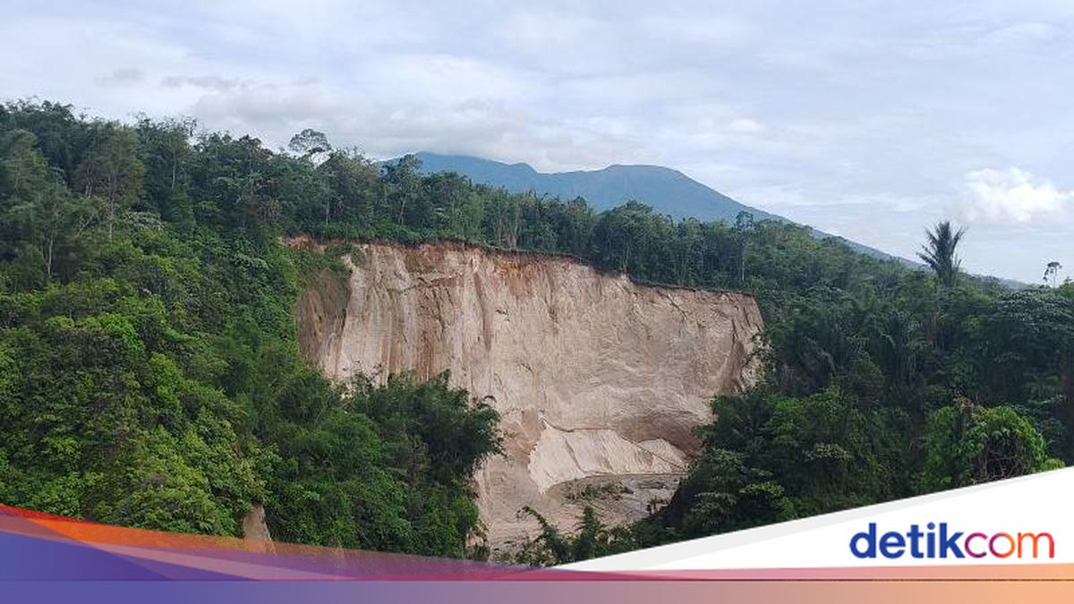 Tebing Ngarai Sianok Agam Longsor Setinggi 120 Meter Usai Hujan Deras