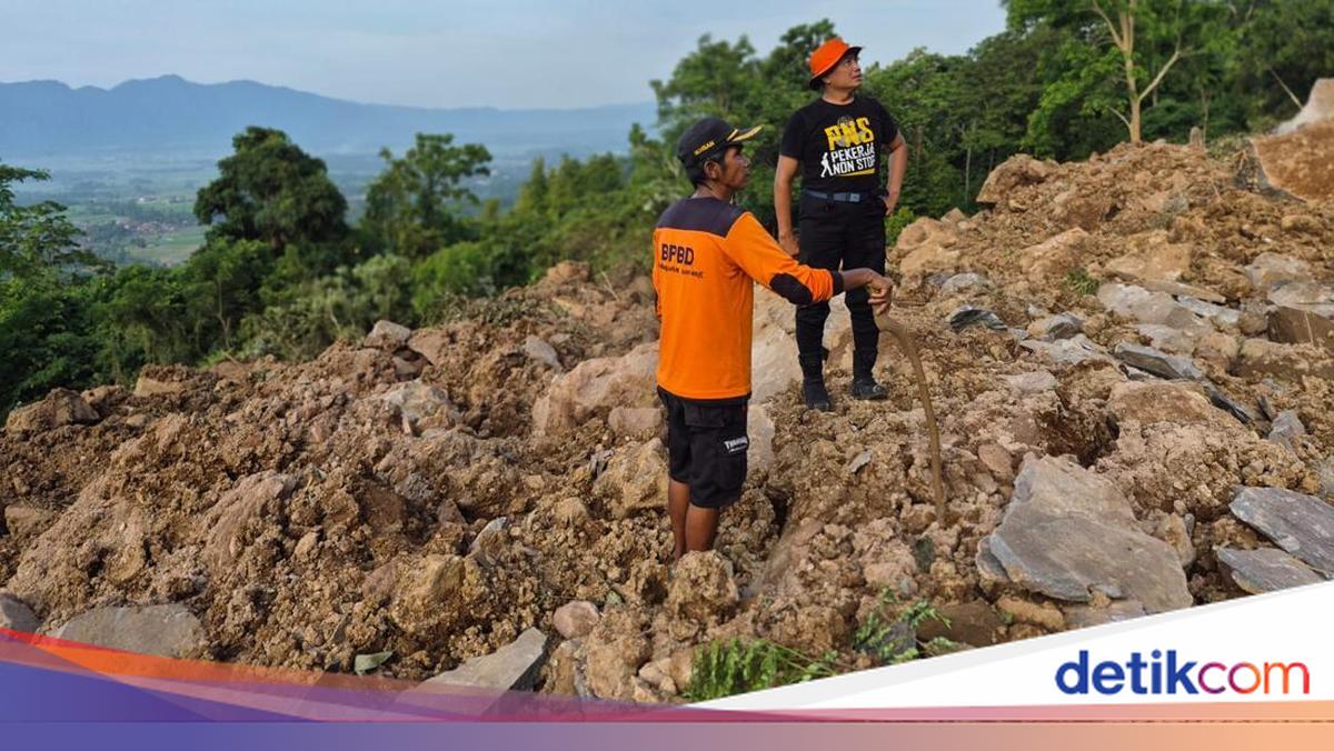 Longsor di Gunung Kaupas Serang, Warga Cibodas Diungsikan