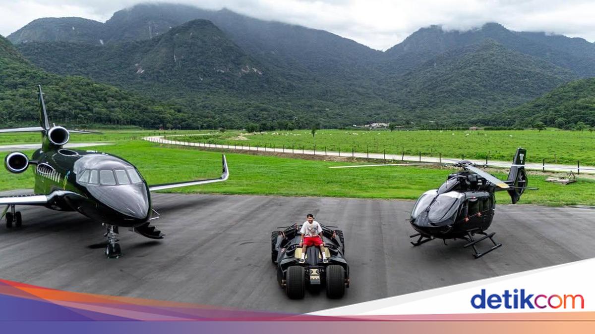 Neymar Punya Mobil Batman: Harga Rp 25 M, Tak Bisa Dipakai di Jalan Raya