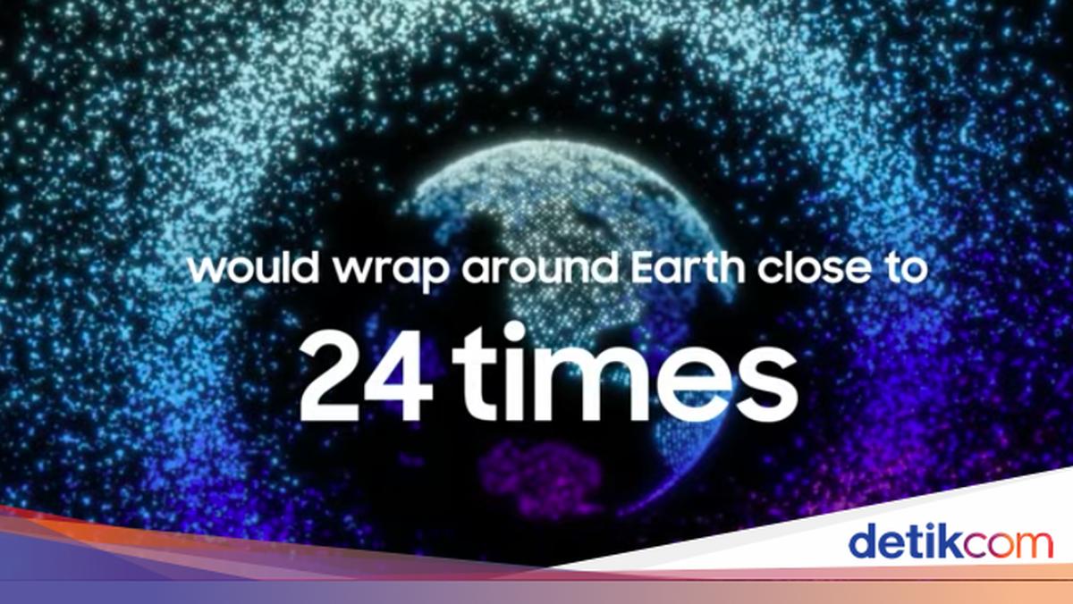 Bukan Kaleng-kaleng, TV Samsung yang Terjual Setara 24x Keliling Bumi