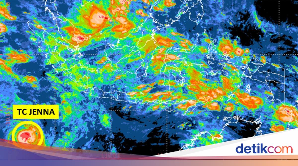 Siklon Tropis Jenna Terbentuk, Waspada Gelombang Tinggi di Wilayah Ini