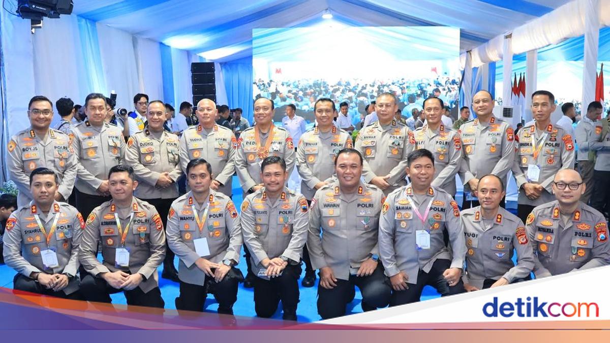 3 Kapolres Polda Jateng Dapat Anugerah Satyalancana Wira Karya dari Prabowo