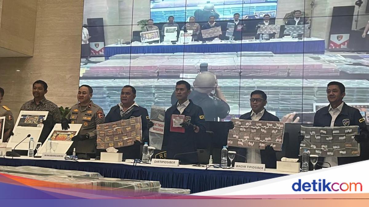 Penampakan Tumpukan Uang dan Aset Rp 96,7 M Kasus Judol Disita Bareskrim