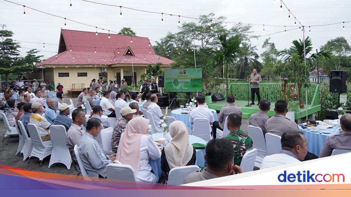 Momen Pidato Kapolda Riau Sampaikan Pesan Presiden Disambut Kicauan Burung