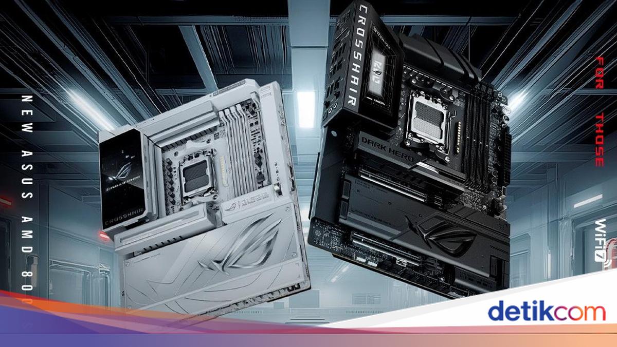 Asus Boyong Motherboard AMD 800 Series Baru & Pendingin AIO ROG Strix LC IV