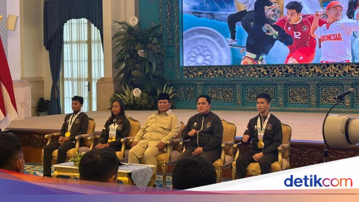 Prabowo Hadiri Acara Pemberian Bonus Atlet SEA Games di Istana, Ada Didit