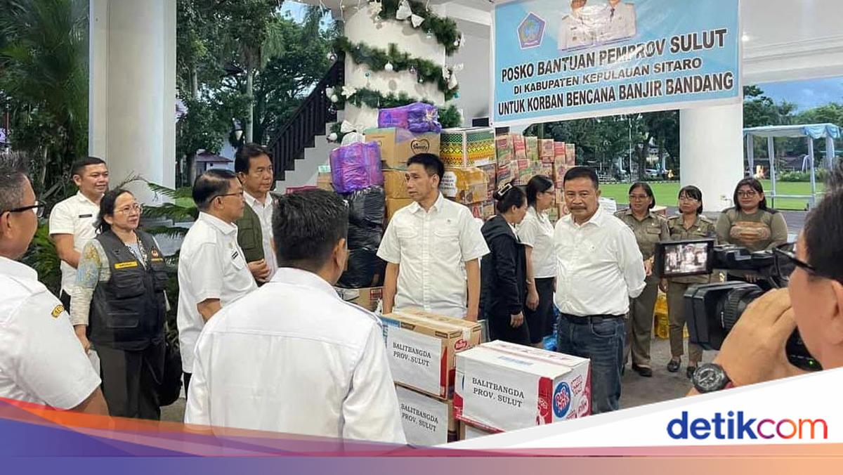 Wamendagri Akhmad Wiyagus Apresiasi Penanganan Banjir Bandang di Sitiro Sulut