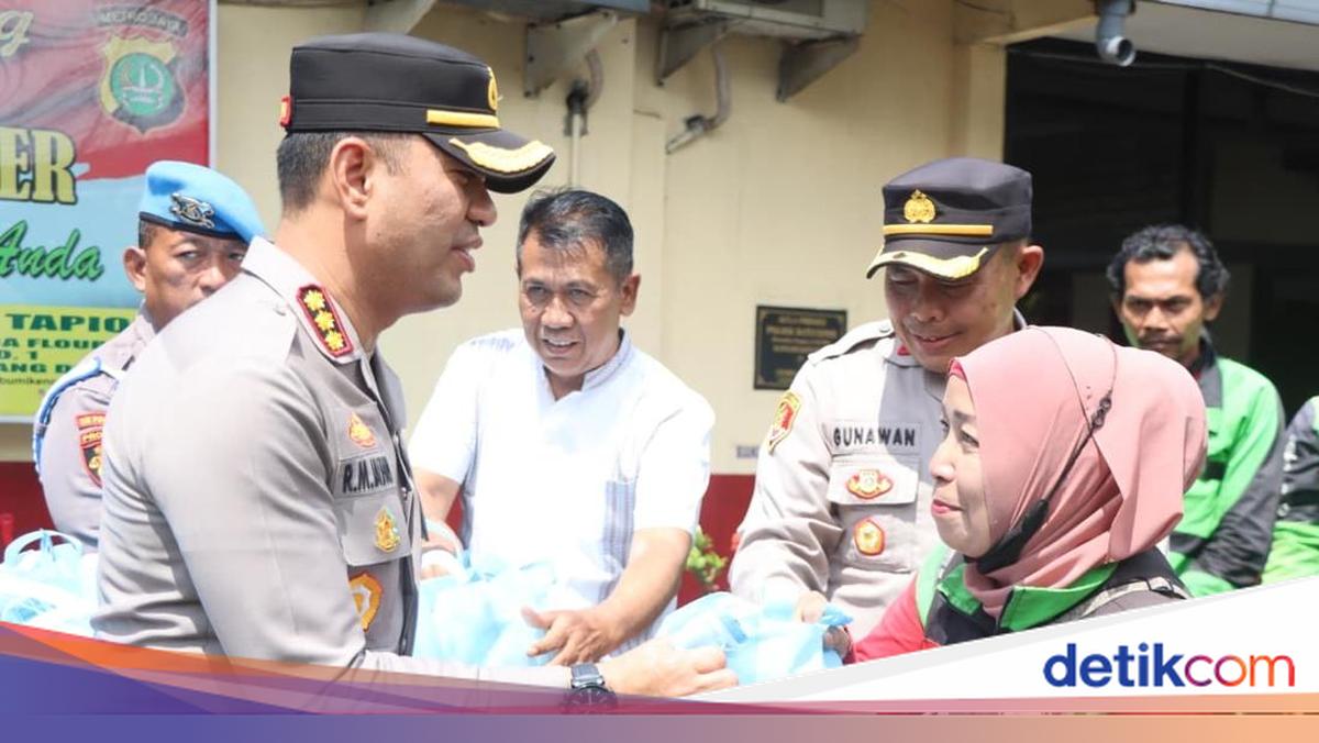 Polrestro Tangerang Perkuat Keamanan Lewat Ojol Kamtibmas dan 'Jumat Curhat'