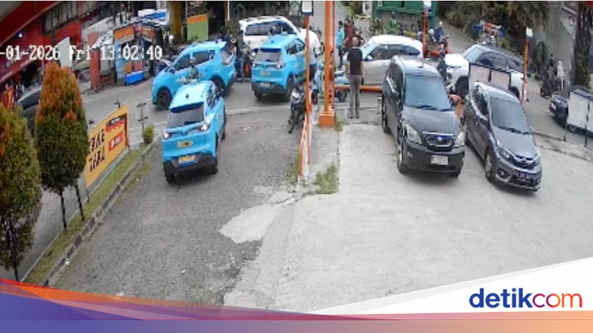 Kasus Taksi Listrik Tanpa Sopir Tubruk Resto di Tangerang Selesai Damai