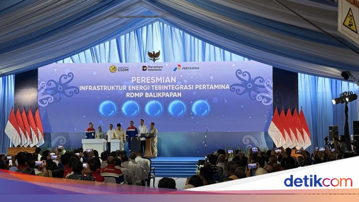 Prabowo Resmikan RDMP Balikpapan, Kilang Minyak Terbesar di Indonesia