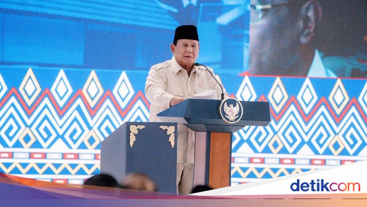 Pesan Prabowo ke Siswa Sekolah Rakyat: Jangan Kalian Berkecil Hati