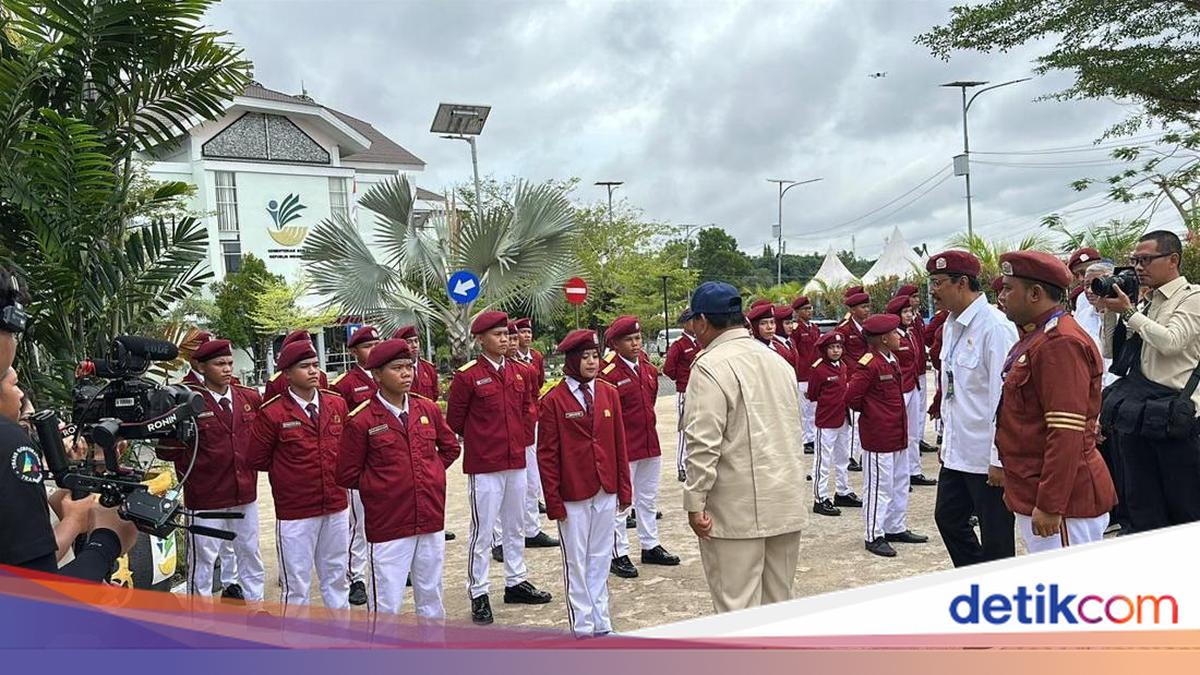 Prabowo Tiba di SRT BBPPKS Banjarbaru, Bakal Resmikan 166 Sekolah Rakyat