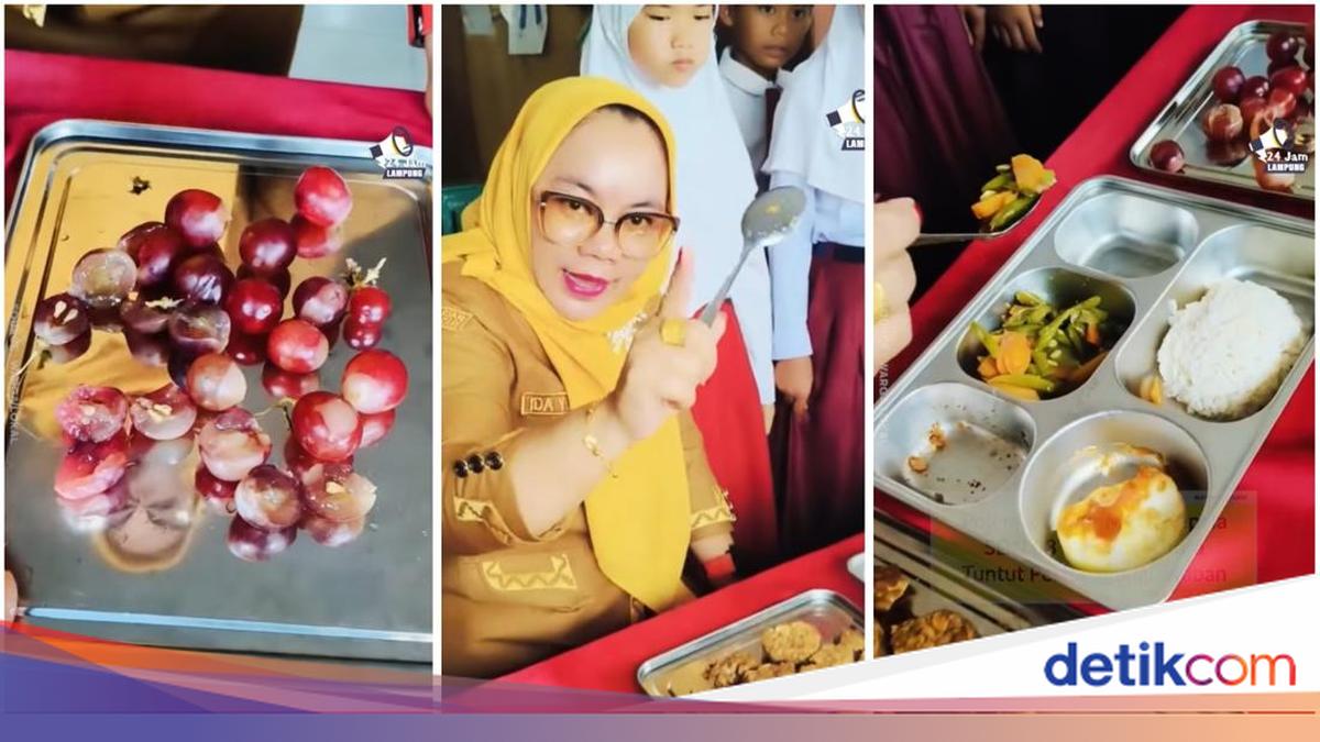 Guru SD di Lampung Ngamuk Dapat MBG Basi, Ada 11 Siswa Diduga Keracunan