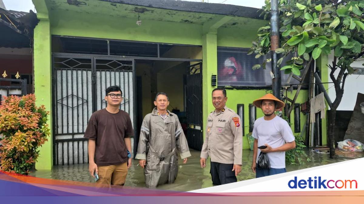 Polres Serang Dirikan Dapur Umum Bagi Warga Terdampak Banjir di Serang