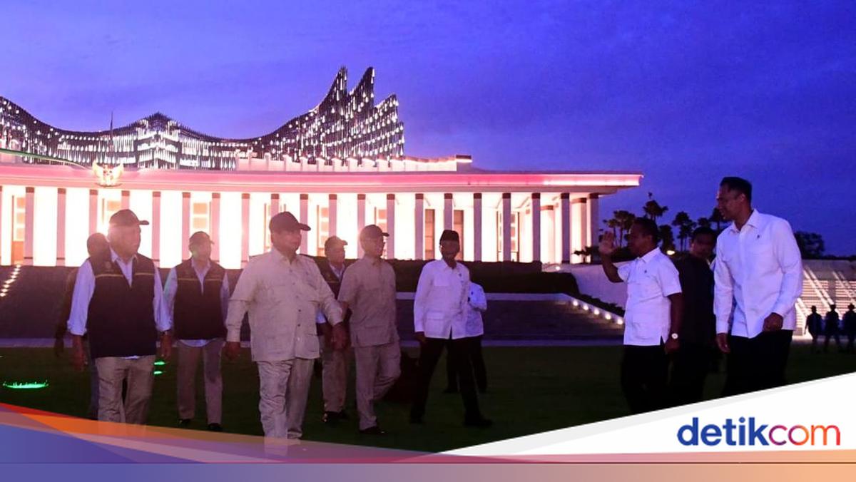 Perdana Tinjau IKN, Prabowo Beri Koreksi soal Desain hingga Fungsi