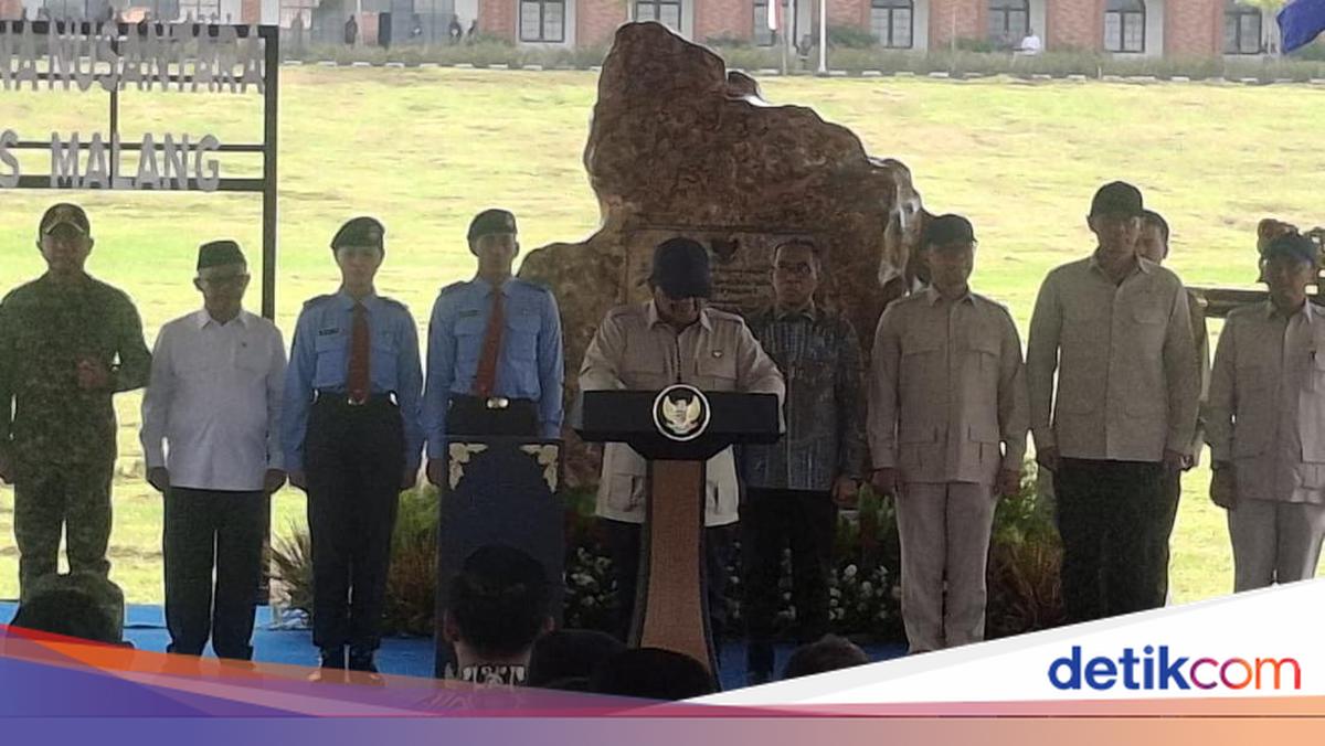 Prabowo Puji Kapasitas Alumni SMA Taruna Nusantara: Banyak di Kabinet Saya