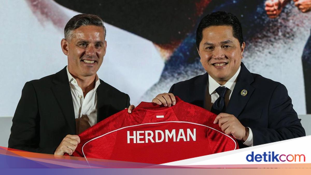 Kalah 0-3, Thohir masih percaya Herdman โ photo: detikSport