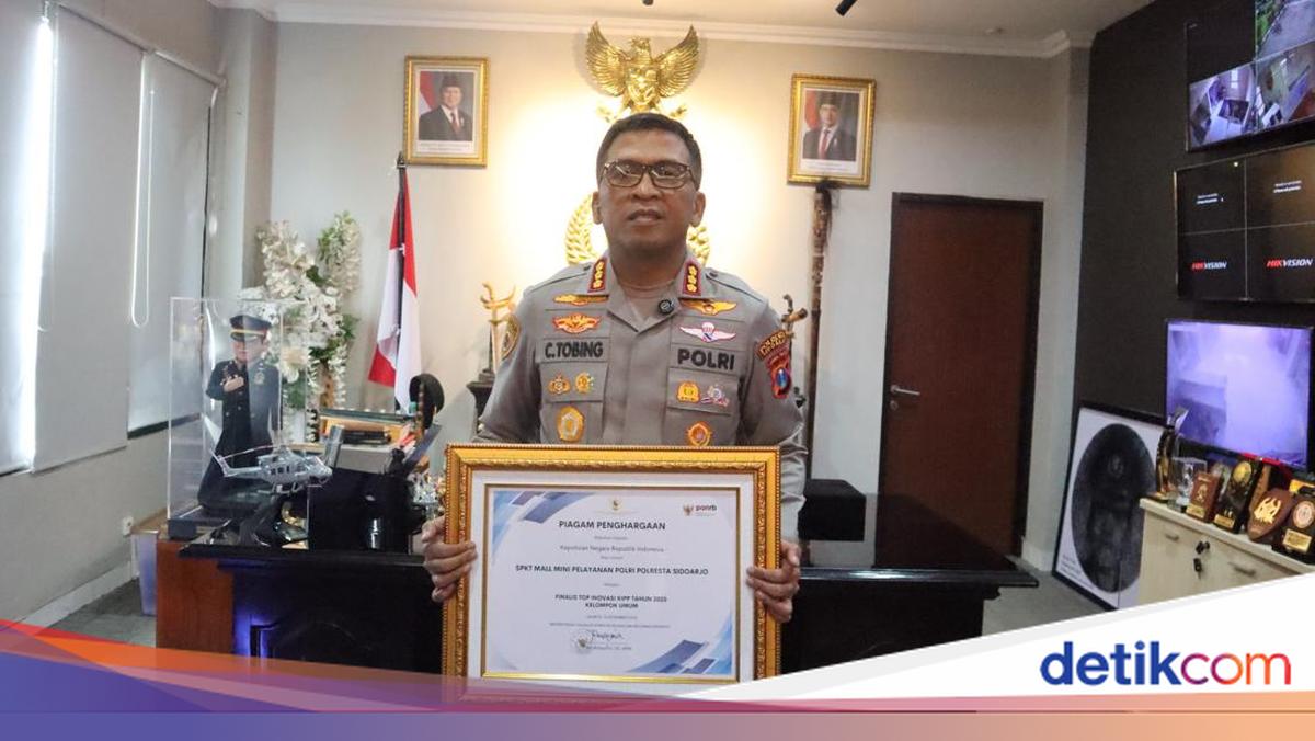 SPKT MMPP Polresta Sidoarjo Dapat Penghargaan dari Menteri PANRB