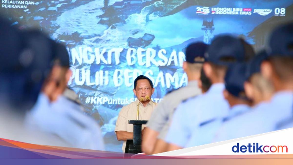 Mendagri Apresiasi KKP Tugaskan Taruna Bantu Daerah Terdampak Bencana