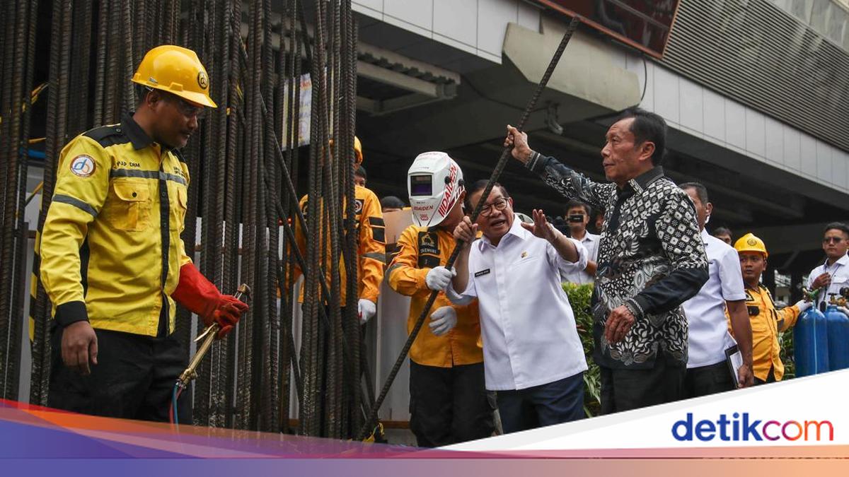 Leganya Sutiyoso karena Tiang Monorel Mangkrak Dibongkar Juga
