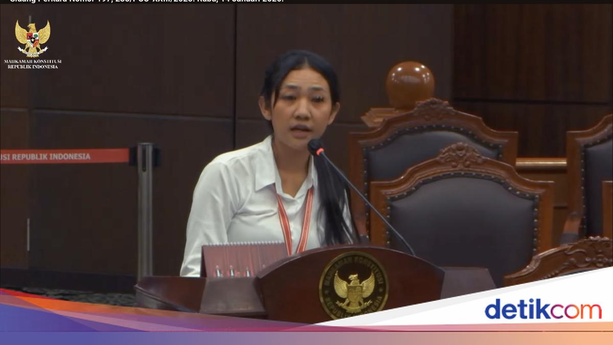 Sidang Uji Materi UU TNI di MK, Anak Wartawan Nangis Cerita soal Teror