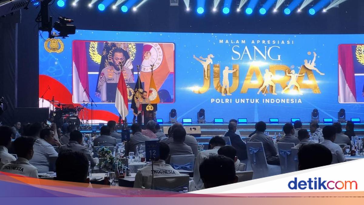 Kapolri Hadiri Malam Apresiasi Sang Juara, Penghargaan ke Peraih Medali SEA Games