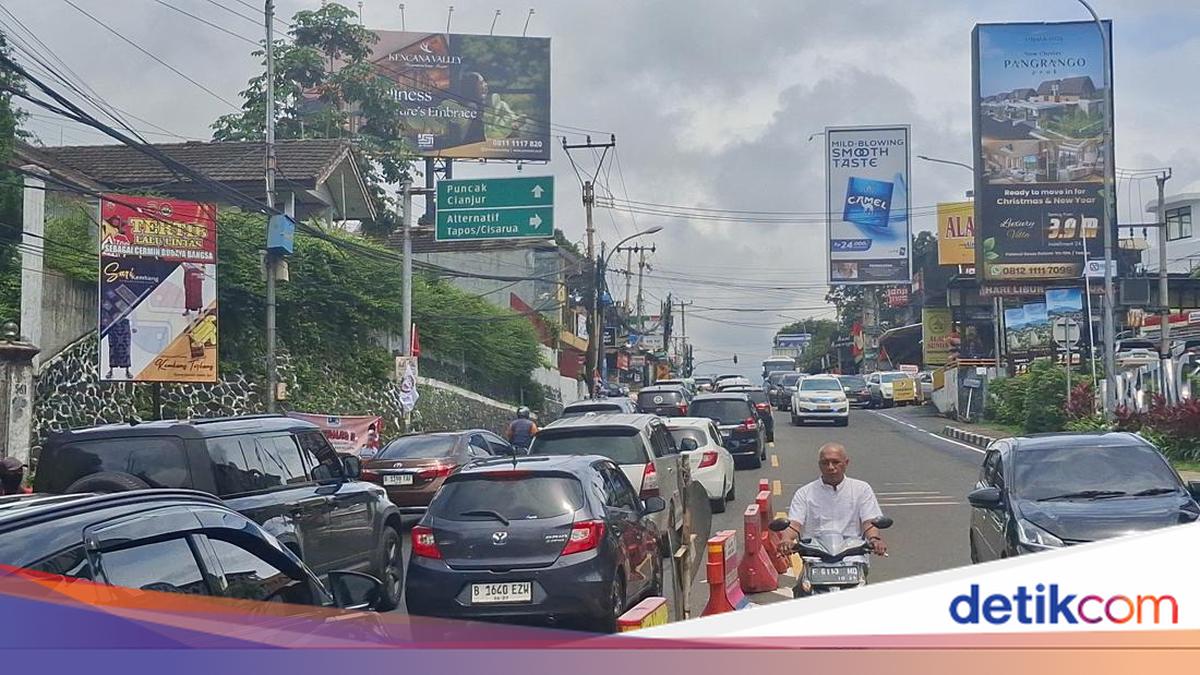 Long Weekend, 12 Ribu Kendaraan Mengarah Puncak Bogor Siang Ini