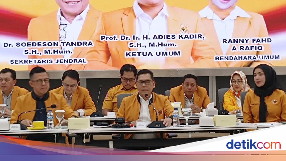 Adies Kadir Umumkan Susunan Pengurus MKGR 2025-2030, Total 250 Orang