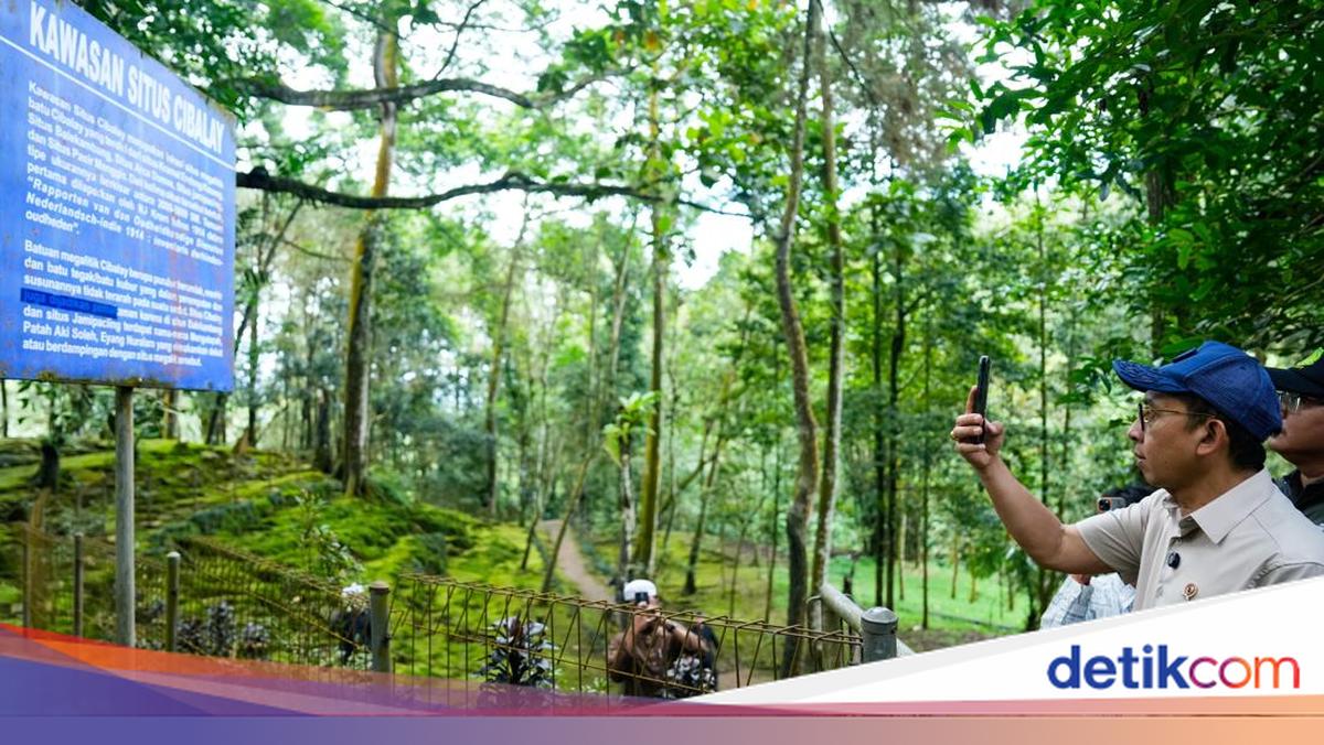 Menbud Tinjau Situs Cibalay, Dorong Riset & Pelestarian Warisan Budaya