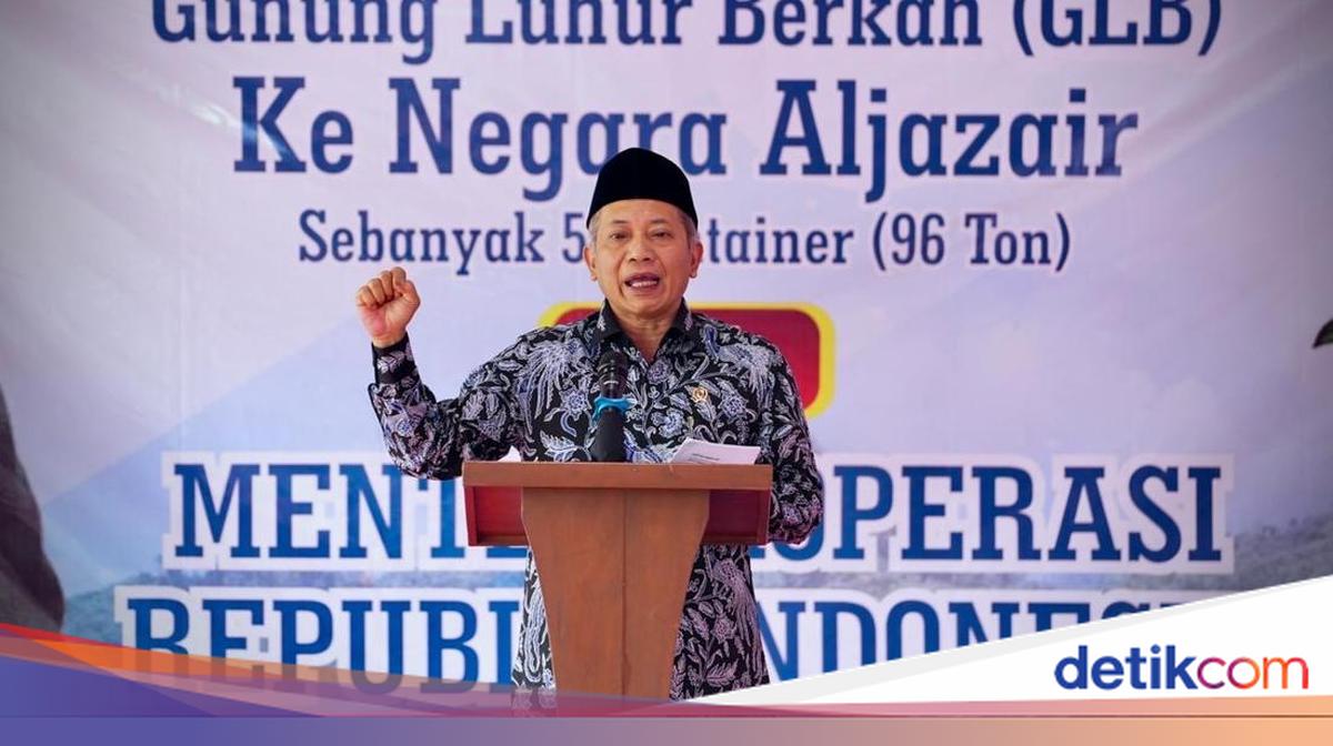 Menkop Lepas Ekspor Kopi Koperasi Produsen Gunung Luhur Berkah ke Aljazair