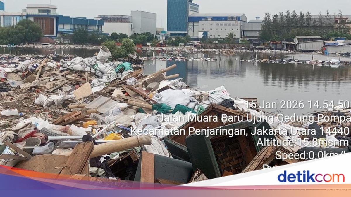 Viral Tumpukan Sampah di Tanggul Muara Baru Jakut, Pemkot Turun Tangan